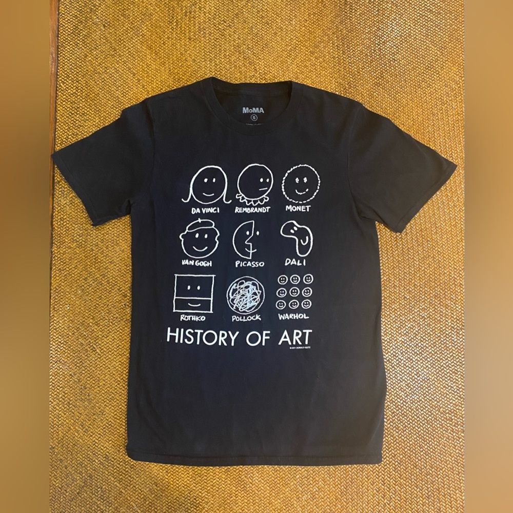 MoMA History of Art T-shirt size S